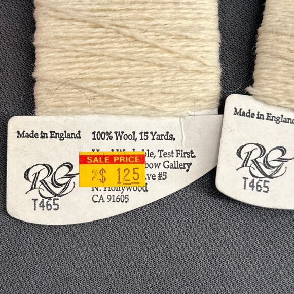 VTG Rainbow Gallery Tweedie 18 Wool Yarn Lot 34 Skeins England Needlepoint Craft - Picture 11 of 16